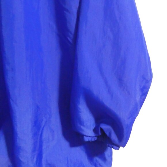 Vintage | OUTBROOK | ladies medium | Blue Reversible Nylon / Fleece Jacket - Picture 15 of 16